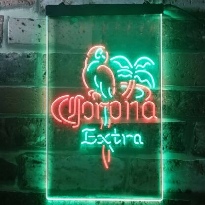 Corona Extra - Tropical Parrot 1 LED Neon Sign neon sign LED