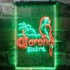 Corona Extra - Tropical Parrot 2 LED Neon Sign
