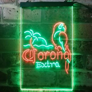 Corona Extra - Tropical Parrot 2 LED Neon Sign neon sign LED