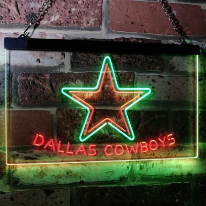 Dallas Cowboys Star LED Neon Sign neon sign LED