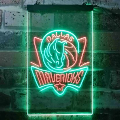 Dallas Mavericks Logo LED Neon Sign - Legacy Edition neon sign LED