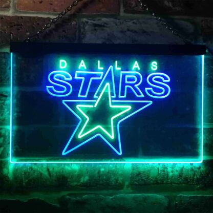 Dallas Stars Logo 2 LED Neon Sign - Legacy Edition neon sign LED