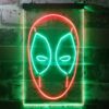 Deadpool Face LED Neon Sign