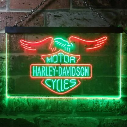 Harley Davidson Eagle 2 LED Neon Sign neon sign LED