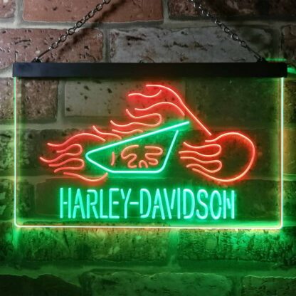 Harley Davidson Fire Bike LED Neon Sign neon sign LED