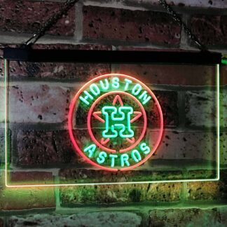 Houston Astros Logo 1 LED Neon Sign - Legacy Edition neon sign LED