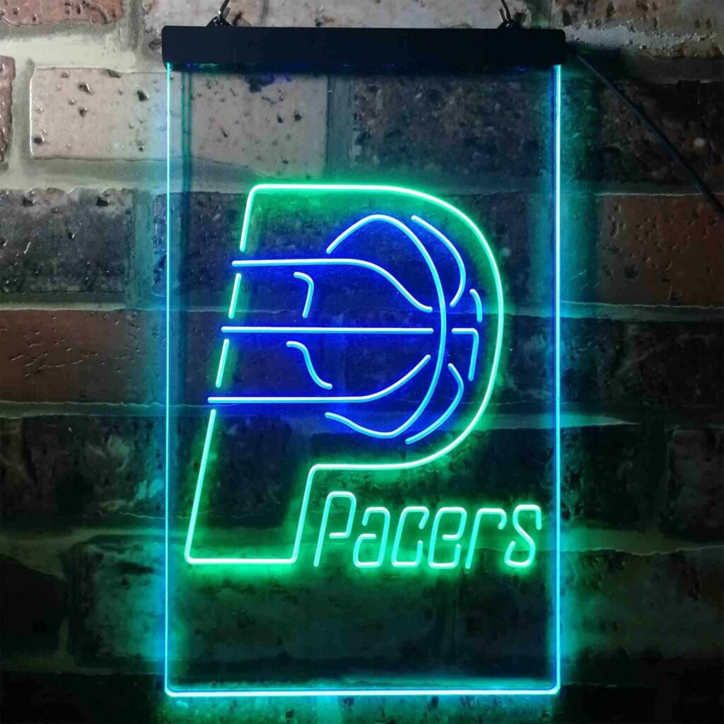 Indiana Pacers Logo LED Neon Sign - Legacy Edition - neon sign - LED ...