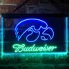 Iowa Hawkeyes Budweiser LED Neon Sign
