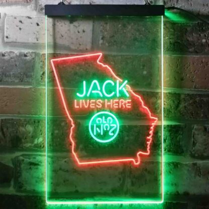 Jack Daniel's Jack Lives Here - Georgia LED Neon Sign neon sign LED