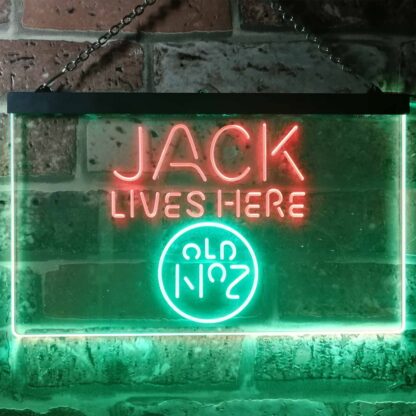 Jack Daniel's Jack Lives Here LED Neon Sign neon sign LED