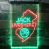 Jack Daniels Jack Lives Here New Jersey LED Neon Sign