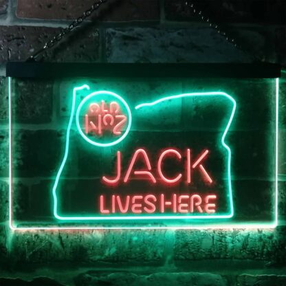 Jack Daniel's Jack Lives Here - Oregon LED Neon Sign neon sign LED