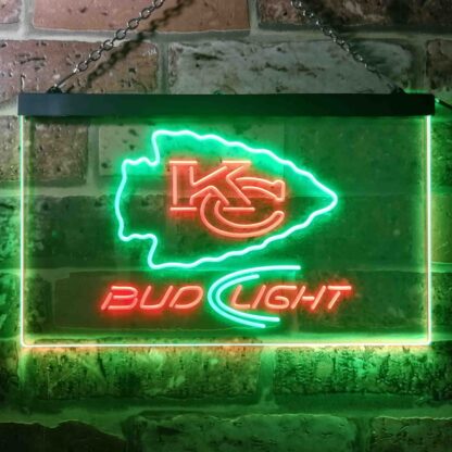 Kansas City Chiefs Bud Light LED Neon Sign neon sign LED