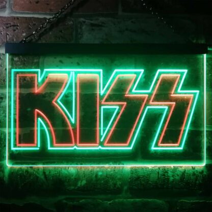 Kiss Banner LED Neon Sign neon sign LED