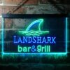 Landshark Lager Bar and Grill Sharkfin LED Neon Sign