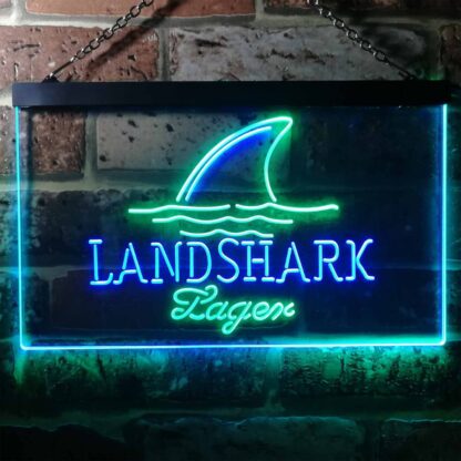 Landshark Lager - Sharkfin LED Neon Sign neon sign LED