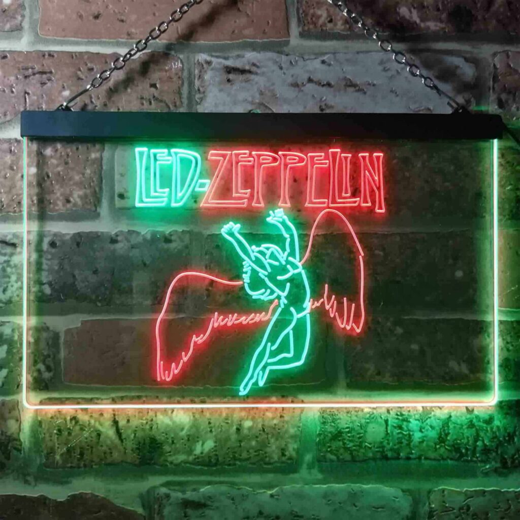 Led Zeppelin Angel LED Neon Sign - neon sign - LED sign - shop - What's ...