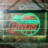 Los Angeles Clippers Logo LED Neon Sign Legacy Edition