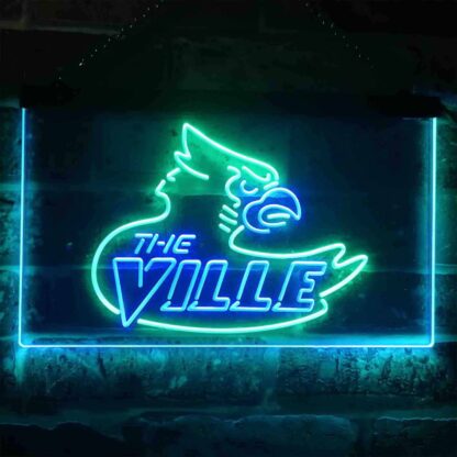 Louisville Cardinals The Ville LED Neon Sign neon sign LED