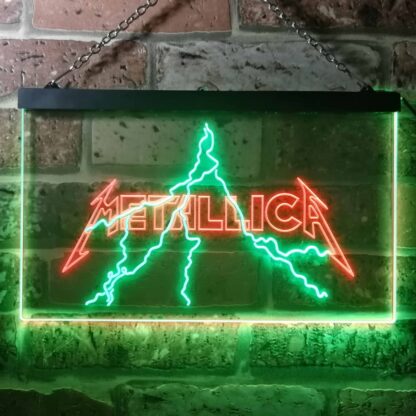 Metallica Lightning LED Neon Sign neon sign LED