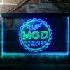 Miller Genuine Draft Bottlecap LED Neon Sign