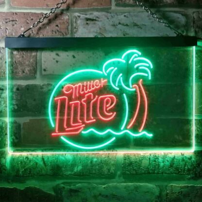 Miller Lite - Tropical 2 LED Neon Sign neon sign LED