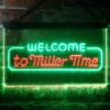 Miller Welcome LED Neon Sign