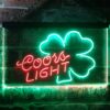 Coors Light Clover 2 LED Neon Sign