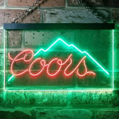 Coors Light Mountain 2 LED Neon Sign neon sign LED