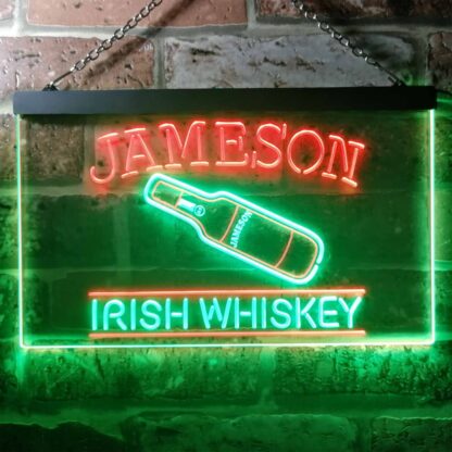 Jameson Irish Whiskey - Bottle LED Neon Sign neon sign LED