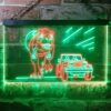 aJurassic Park Jeep Chase LED Neon Sign