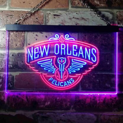 New Orleans Pelicans Logo LED Neon Sign neon sign LED