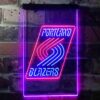 Portland Trail Blazers Logo LED Neon Sign Legacy Edition