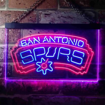 San Antonio Spurs Logo LED Neon Sign - Legacy Edition neon sign LED