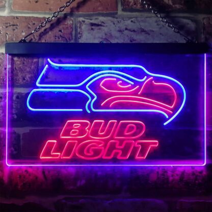 Seattle Seahawks Bud Light LED Neon Sign neon sign LED