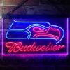 Seattle Seahawks Budweiser LED Neon Sign