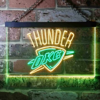 Oklahoma City Thunder Logo LED Neon Sign neon sign LED