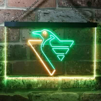 Pittsburgh Penguins Logo 1 LED Neon Sign - Legacy Edition neon sign LED