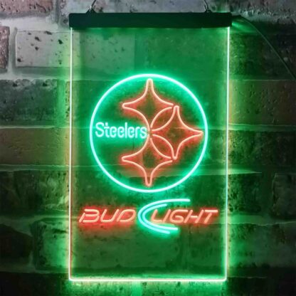 Pittsburgh Steelers Bud Light LED Neon Sign neon sign LED