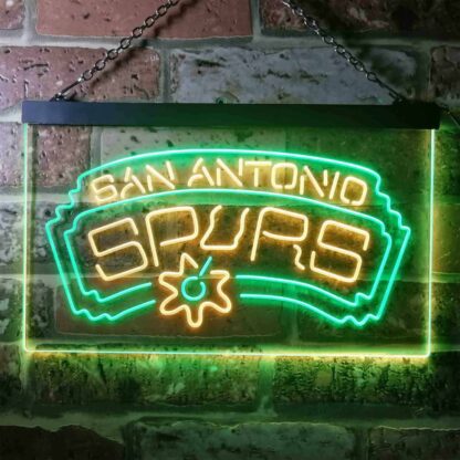 San Antonio Spurs Logo LED Neon Sign - Legacy Edition neon sign LED