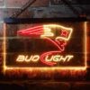 New England Patriots Bud Light LED Neon Sign