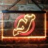 New Jersey Devils Logo LED Neon Sign Legacy Edition