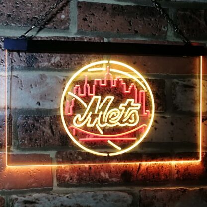 New York Mets Logo 1 LED Neon Sign neon sign LED