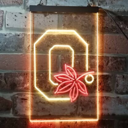 Ohio State Buckeyes Logo 2 LED Neon Sign neon sign LED