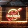 Pabst Blue Ribbon Guitar LED Neon Sign