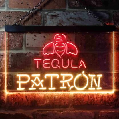 Patron Bee Logo LED Neon Sign neon sign LED