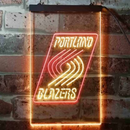 Portland Trail Blazers Logo LED Neon Sign - Legacy Edition neon sign LED