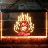 Rat Fink Fire Flame LED Neon Sign