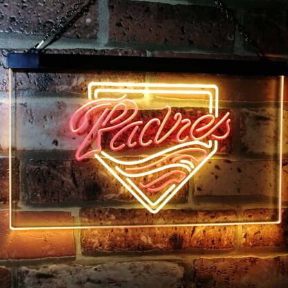 San Diego Padres Logo 1 LED Neon Sign - Legacy Edition neon sign LED