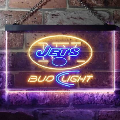 New York Jets Bud Light LED Neon Sign neon sign LED
